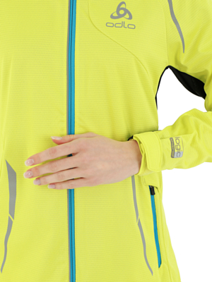 Куртка беговая ODLO Jacket FREQUENCY Sulphur Spring