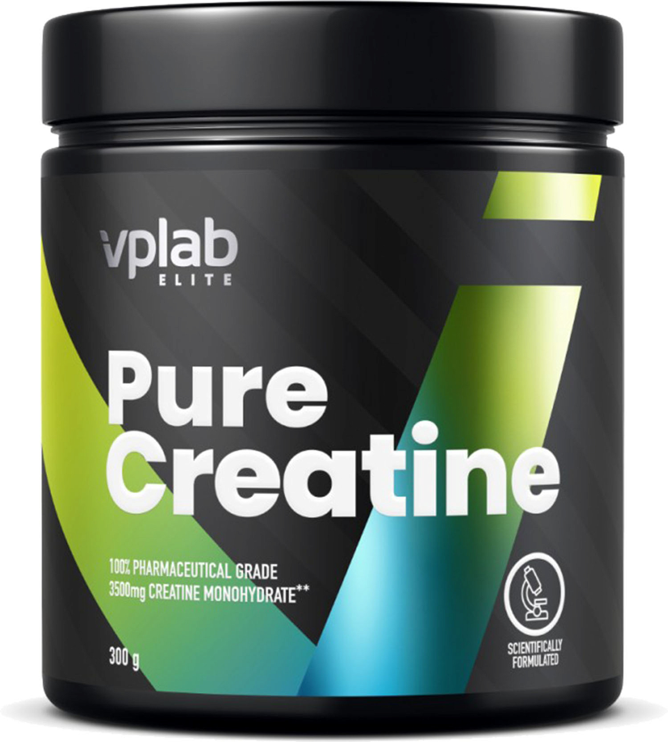 Моногидрат креатина vplab для выносливости и увеличения мышечной массы Pure Creatine, 300 г