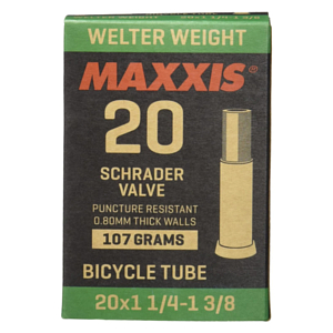 Велокамера Maxxis Welter Weight 20X1X1/4-1X3/8 0.8mm Автониппель