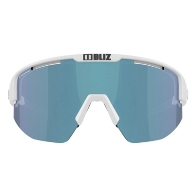 Очки солнцезащитные BLIZ Matrix Small Nano Optics Matt White/Brown Blue Multi/Photochromic S1-S3