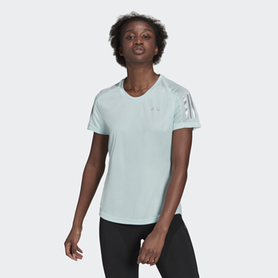 Футболка беговая Adidas Own The Run Tee Halo Mint