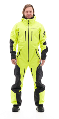 Комбинезон сноубордический Dragonfly SuperLight 3L Yellow/Black