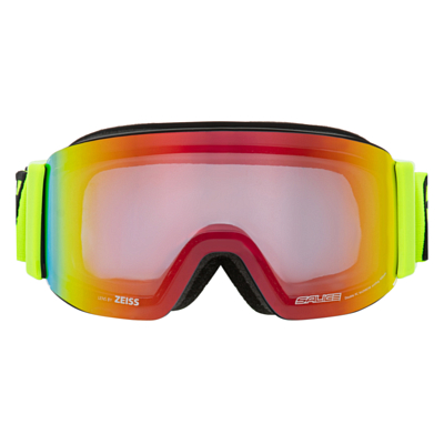 Маска горнолыжная OTG Salice 102DARWF Black-Lime/Darw Clear S1