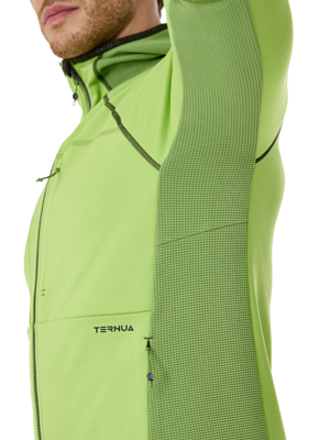 Флисовая куртка Ternua Sakket 2.0 Hood Jkt M Deep Lime