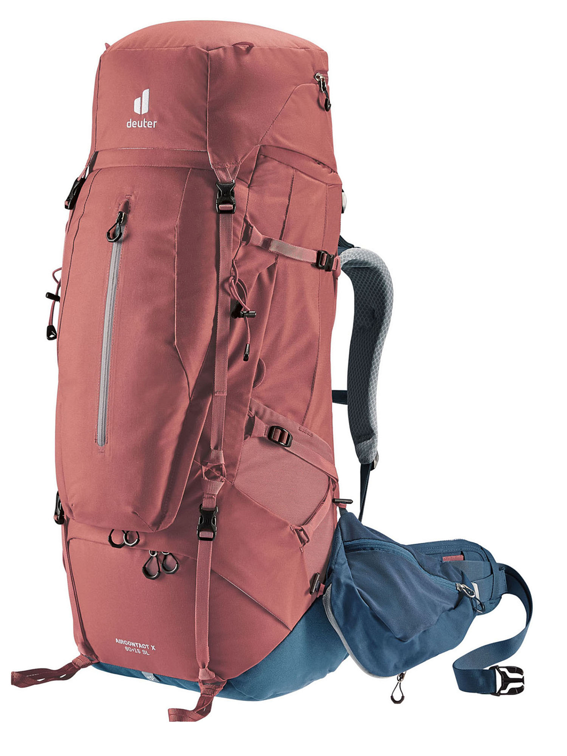 Рюкзак Deuter Aircontact X 60+15 SL Redwood-Ink