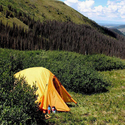 Палатка Naturehike Cloud Up 3 New 210T + Floor Mat Orange