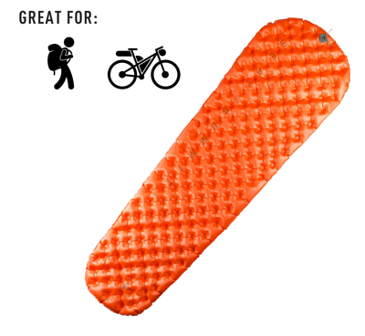 Коврик надувной Sea To Summit UltraLight ASC Insulated Mat Large Orange