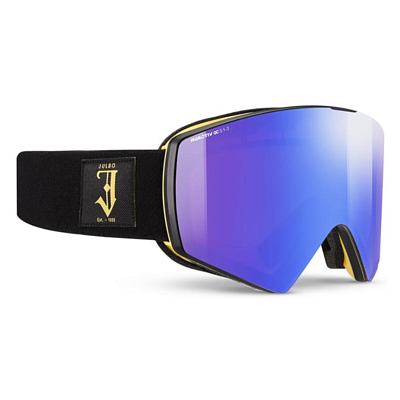 Маска горнолыжная Julbo Razor Edge Reactiv S1-3 Black/Yellow/Blue Flash