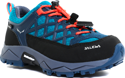 Ботинки Salewa Wildfire Waterproof Kids Caneel Bay/Fluo Coral