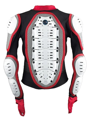 Защитная куртка NIDECKER Predator Safety Jacket Kids Black/Red