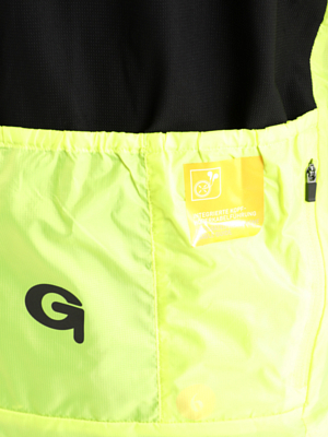 Велокуртка Gonso Karwendel He-Windjacke Safety Yellow