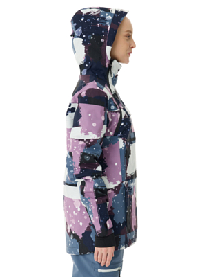 Куртка сноубордическая Анорак Rehall Vie-R Camo Abstract Lavender