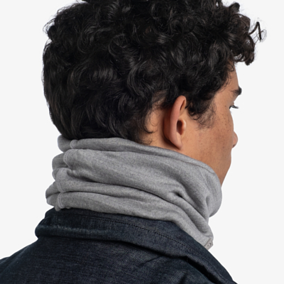 Бандана Buff Merino Heavyweight Solid Light Grey