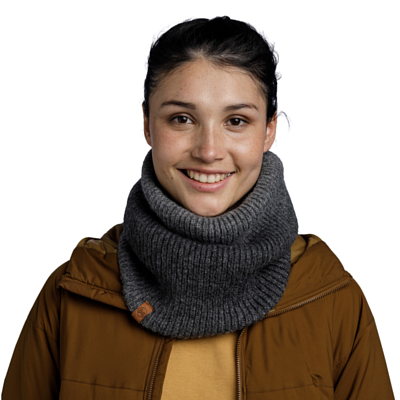 Шарф Buff Knitted & Fleece Neckwarmer Marin Graphite