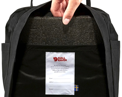 FjallRaven Kanken Laptop 13 Black 7670