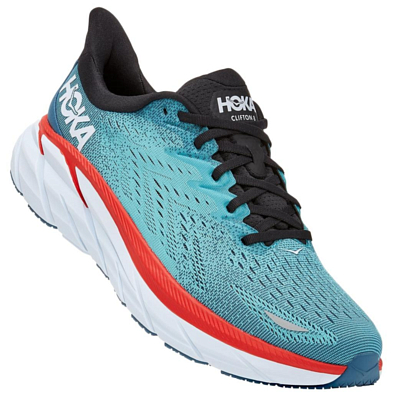 Кроссовки Hoka Clifton 8 Real Teal/Aquarelle