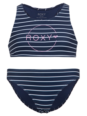 Купальник детский Roxy Bico Basic Stri Naval Academy La Basiqu Stripe