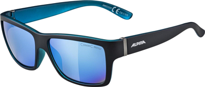 Очки солнцезащитные ALPINA Kacey Black-Blue Matt/Blue Mirror Cat.3