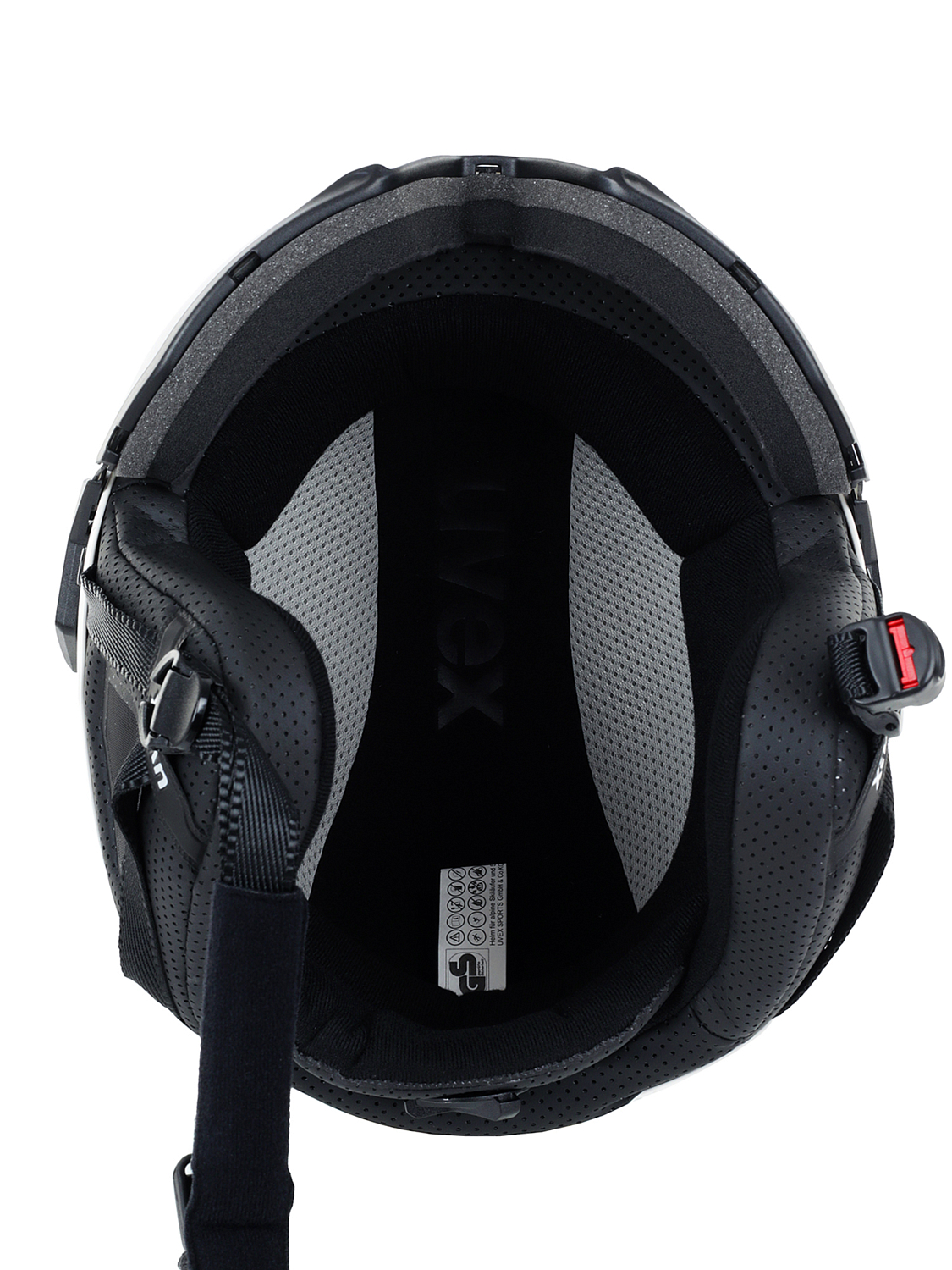 Шлем с визором UVEX Instinct Visor White-Black Matt