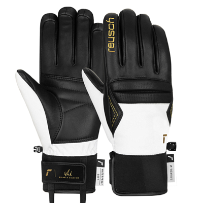 Перчатки REUSCH Mikaela Shiffrin R-Tex Xt Black/White