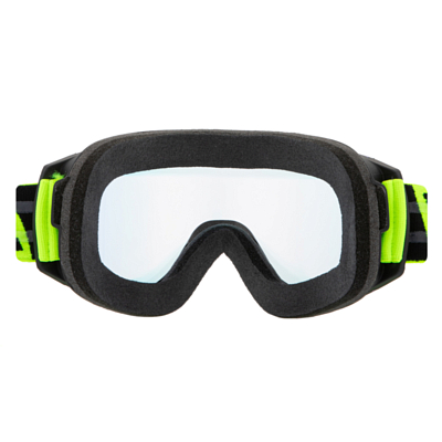 Маска горнолыжная OTG Salice 105DARWF Black/Lime DARW CLEAR S1