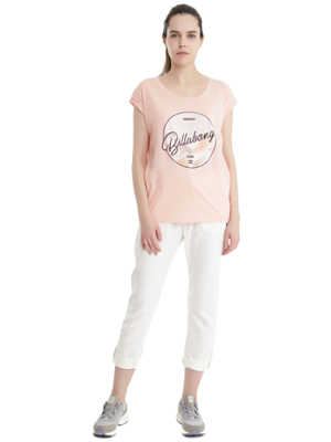 Футболка для активного отдыха BILLABONG 2019 All Night Tee Rose Quartz