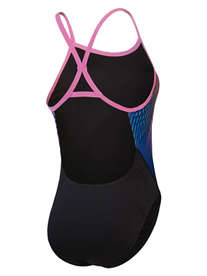 Купальник Speedo Plmt Digi Tnbk 1Pc Af Black/Pink