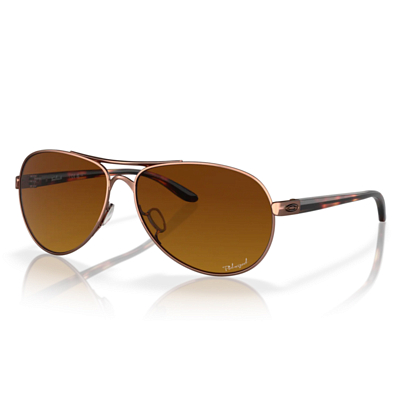 Oakley Feedback Rose Gold Brown Gradient Polarized