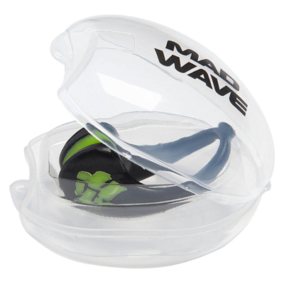 Зажим для носа MAD WAVE Ergo nose clip Black