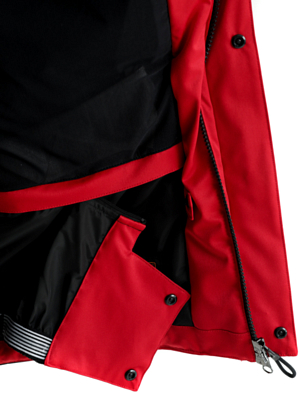 Куртка горнолыжная EA7 Emporio Armani 2020-21 SKI M JKT 7 Racing red