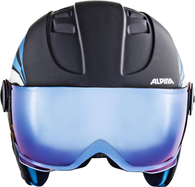 Шлем детский ALPINA Carat Le Visor HM Night Blue/D Matt