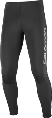 Тайтсы беговые SALOMON Agile Long Tight M Black/Nocturne