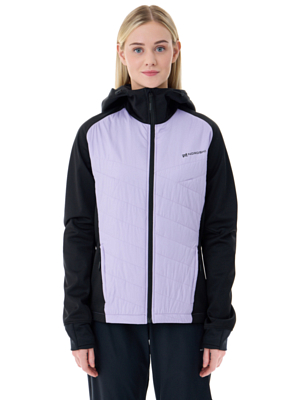 Куртка беговая Nordski Hybrid Hood W Lavender/Black