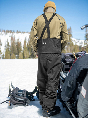 Полукомбинезон сноубордический Volcom 3L Gore-Tex Bib Overhauler Black