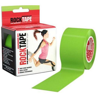 Кинезиотейп Rocktape Classic, 5см х 5м Lime-Green