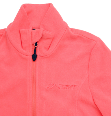 Джемпер детский Maier Sports Fleecejacket Kids Living Coral