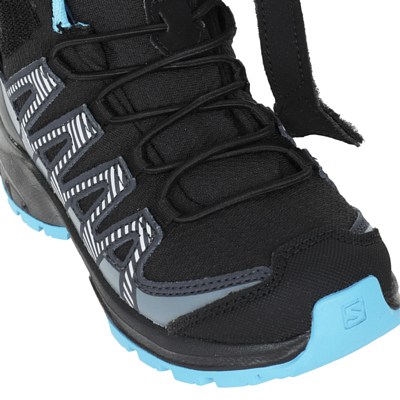 Ботинки детские SALOMON Xa Pro V8 Mid Cswp K Black/Monum