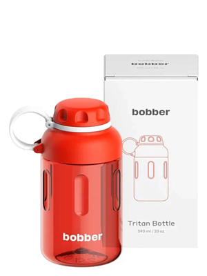 Бутылка Bobber Tritan Bottle 590 мл Cayenne Red
