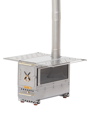 Печка Naturehike Icefield Ranger Desktop Firewood Stove Silver