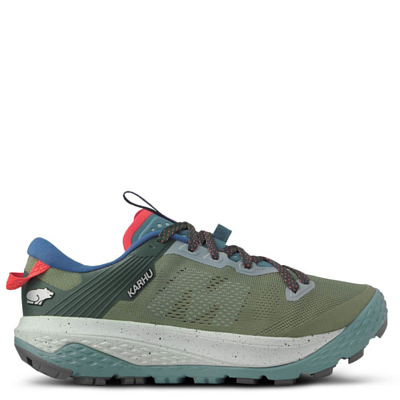 Кроссовки KARHU Ikoni Trail Oli Green/Mineral Blue