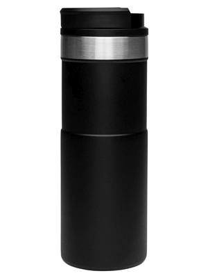 Термокружка Stanley The NeverLeak Travel Mug 0,47L Matt Black