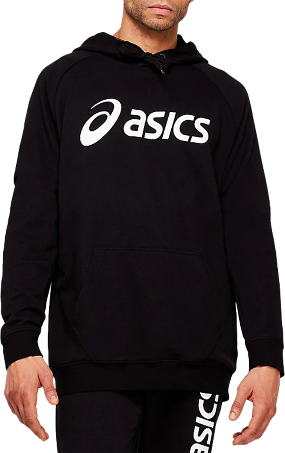 Толстовка беговая Asics Big Asics Oth Hoodie Performance Black/Brilliant White