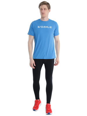 Футболка беговая Bjorn Daehlie T-Shirt Focus Directory Blue