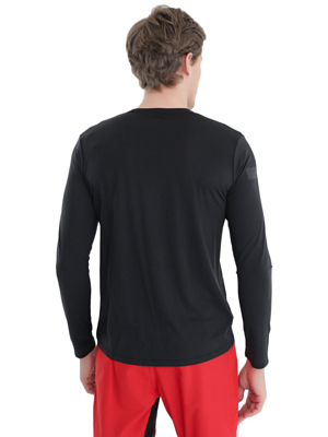 Футболка с длинным рукавом SALOMON Agile Long Sleeve Tee M Black