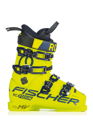 Горнолыжные ботинки детские FISCHER Rc4 Podium 70 Yellow/Yellow