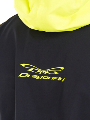 Комбинезон сноубордический Dragonfly Superlight 3L Black/Yellow Fluo