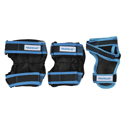 Защита для роликов (3 элемента) Powerslide Kids Pro Boys Set Black/Blue