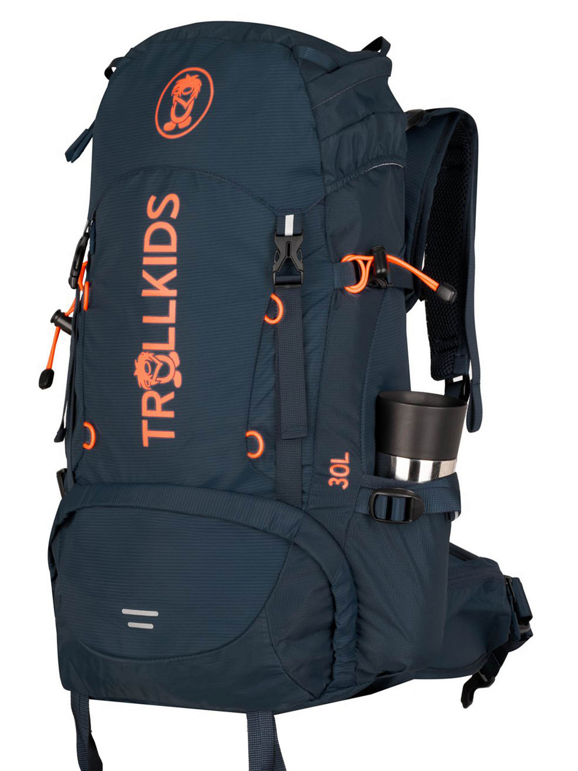 Рюкзак детский Trollkids Trolltunga Pack 30L Dark Navy/Glow Orange