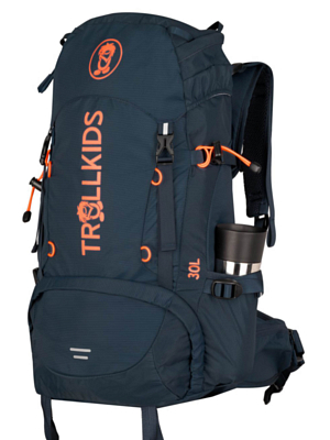 Рюкзак детский Trollkids Trolltunga Pack 30L Dark Navy/Glow Orange