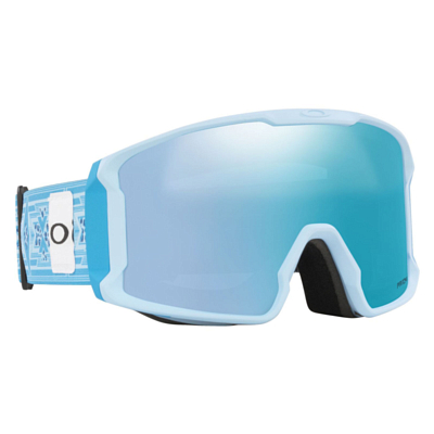 Маска горнолыжная OTG Oakley Line Miner L Jamie Sig Blue Print/Prizm Snow Sapphire